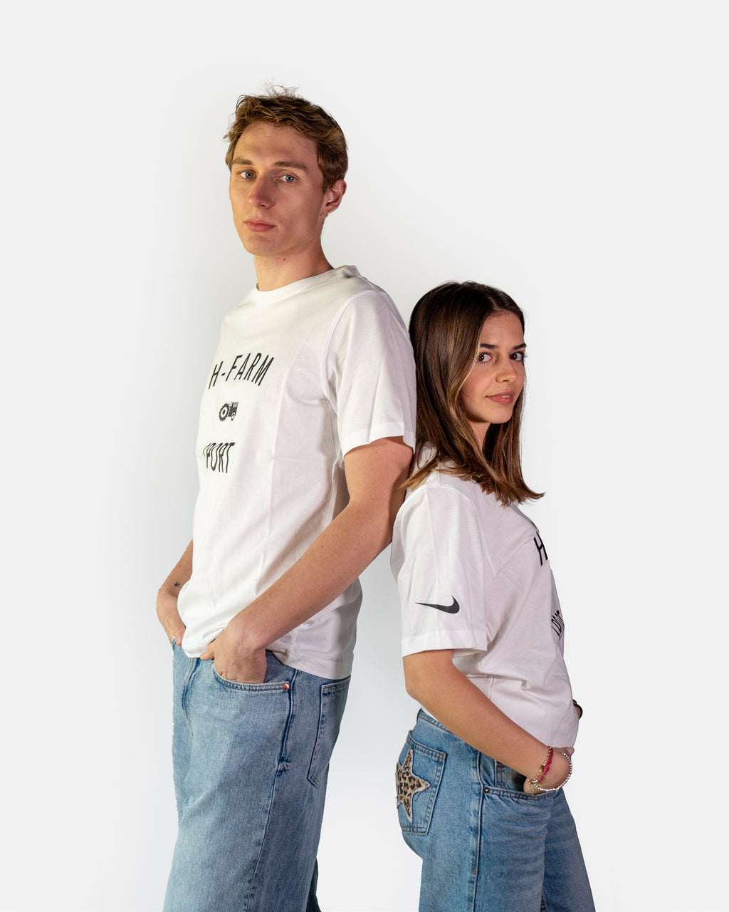 T-SHIRT BIANCA NIKE HF SPORT