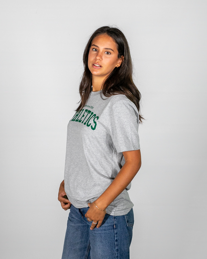 T-SHIRT ATHLETICS LOGO VERDE