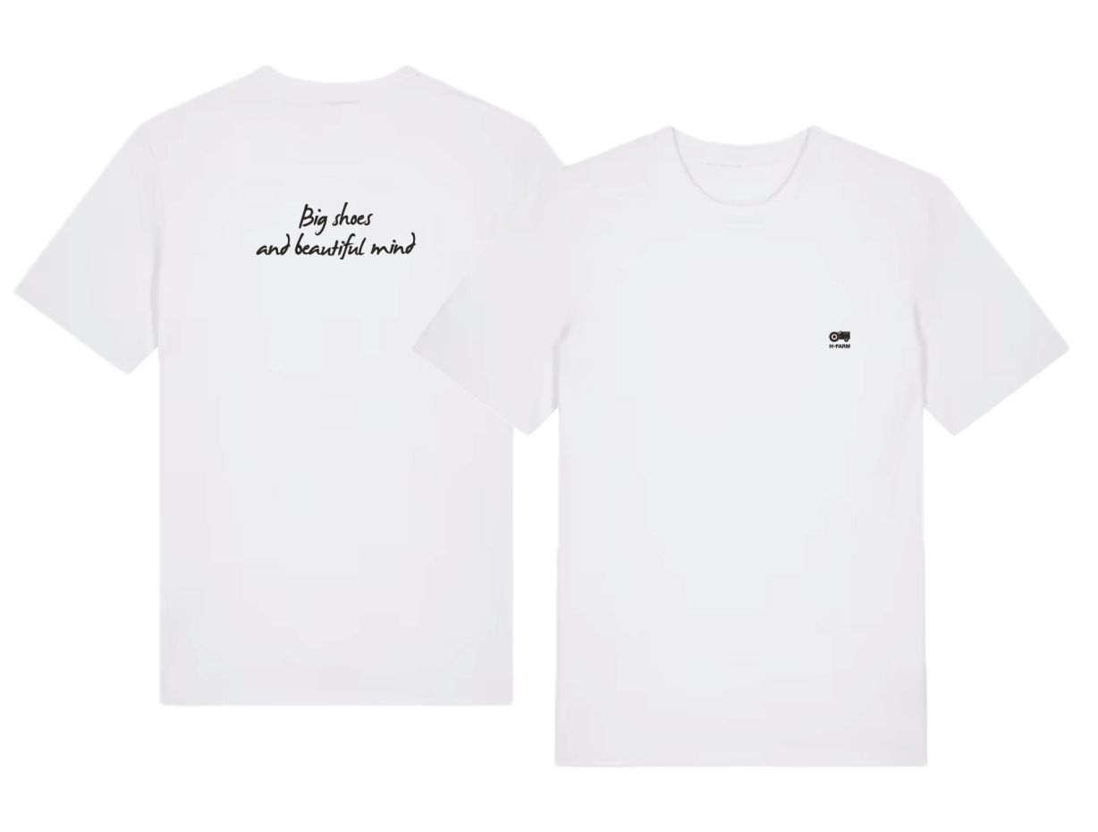 T-shirt H-Farm "Big Shoes" Black