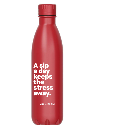 H-FARM Stainless Steel Water Bottle
