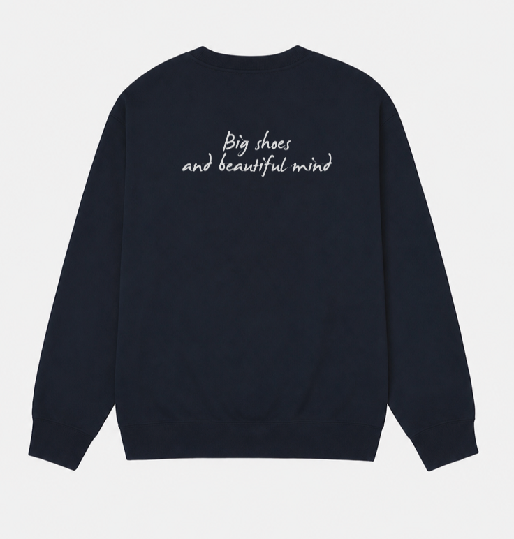 H-FARM Crewneck "Big Shoes and Beautiful Mind"