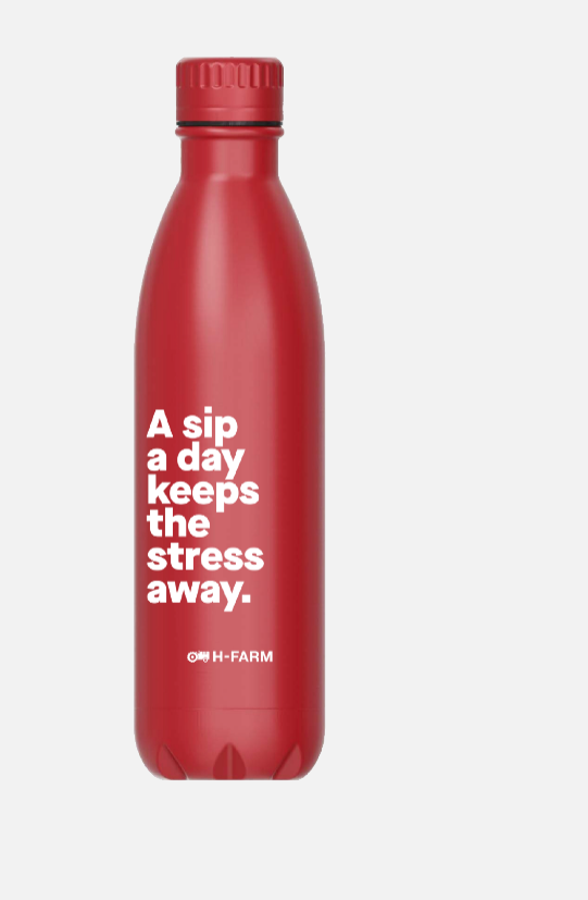 H-FARM Stainless Steel Water Bottle
