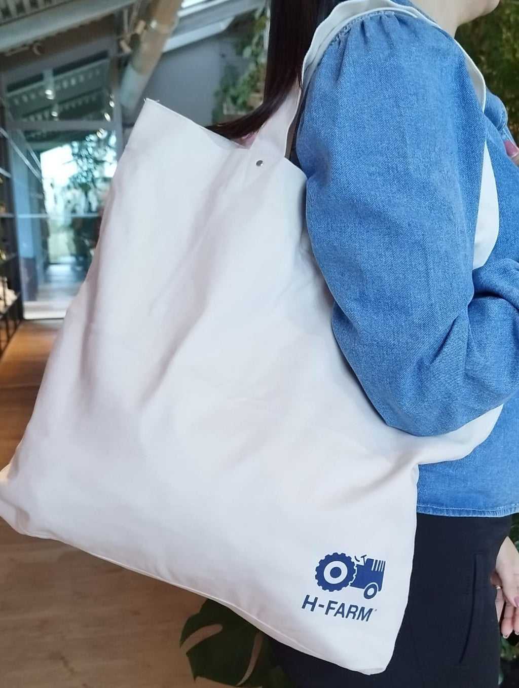 H-FARM Logo Tote Bag