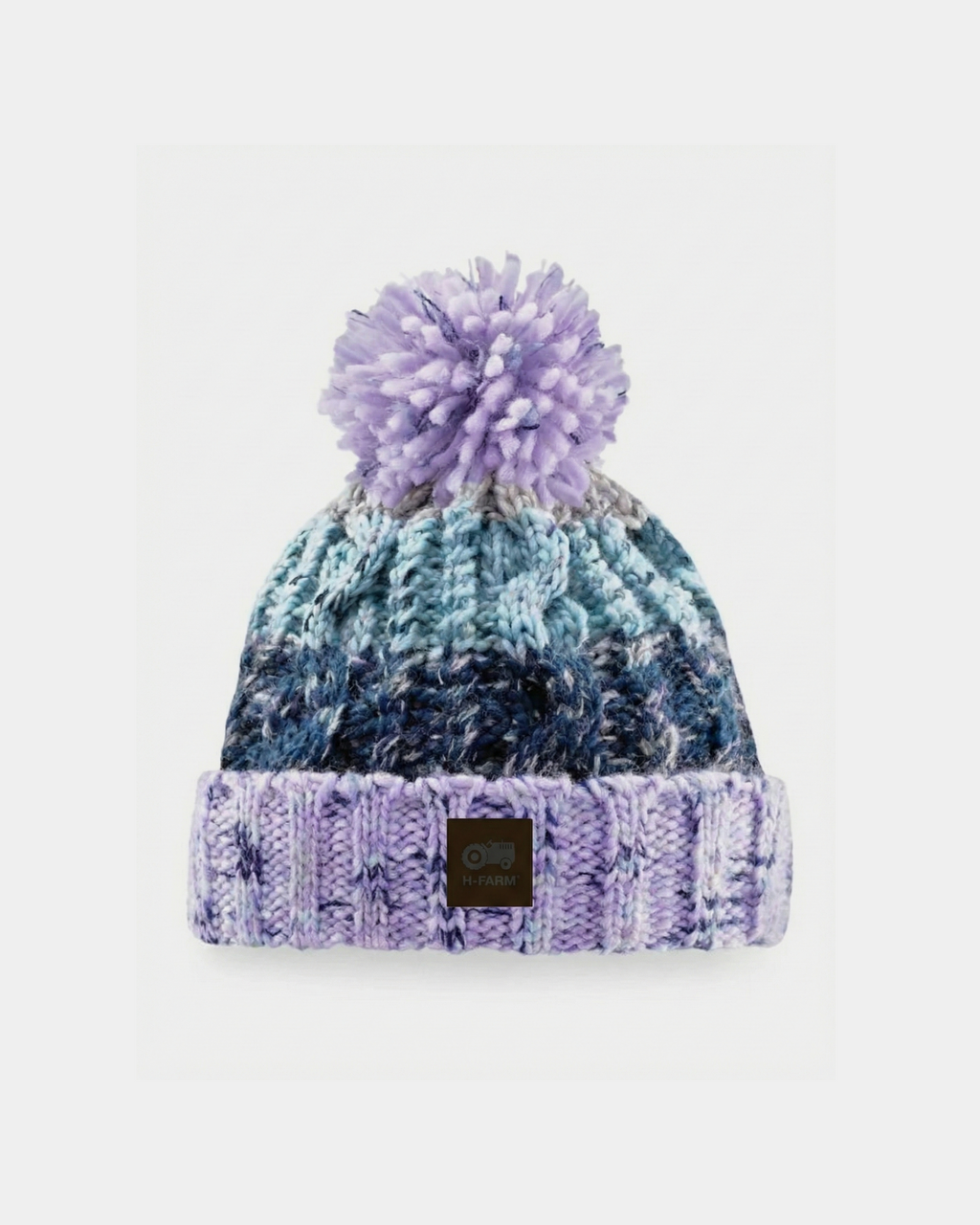 H-FARM Multicolor Pom-pom Beanie